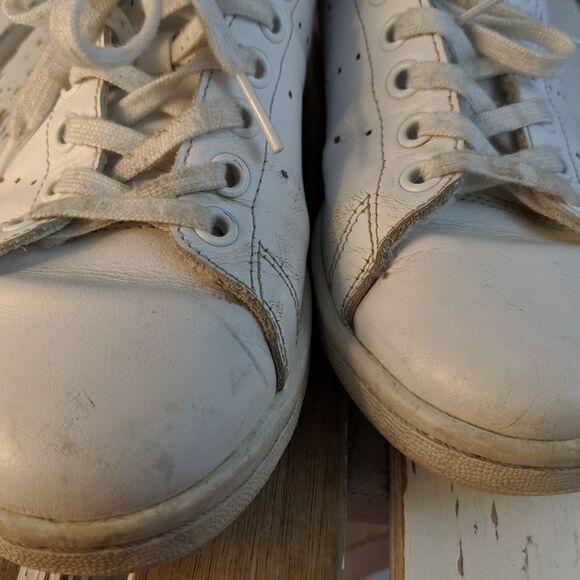 Adidas Stan Smith mens shoes‎ hi-tops sneakers 5.5 - Picture 6 of 8